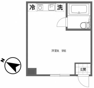 コンパクトながら使いやすい間取りです！