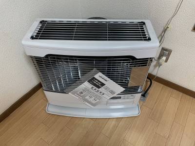 これ１台で部屋の隅々まで暖まります♪