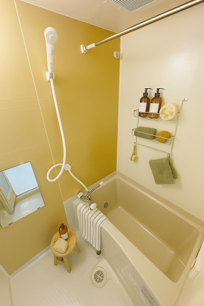 追い焚きバス、浴室乾燥機、都市ガス