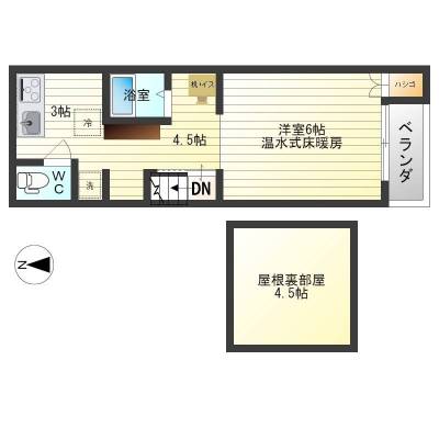 大阪府堺市北区 ポシェットハウス堺 長尾町ポシェットハウス堺 長尾町L2の間取り図