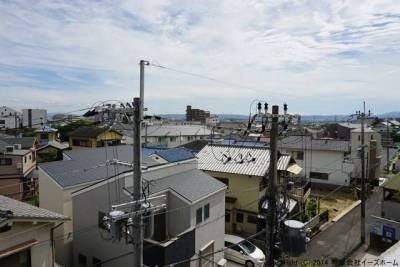 ベランダからの景観です。