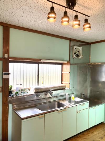 千葉県香取市賃貸ペット可能戸建てキッチン