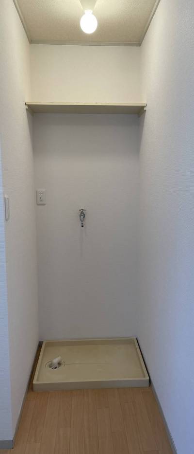 ☆洗濯機置場。