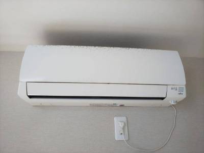 エアコンは安心のタイマー付