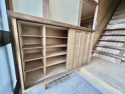 たくさんシューズを収納できます。