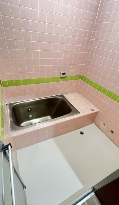 浴室：床とシャワー水栓は新品です