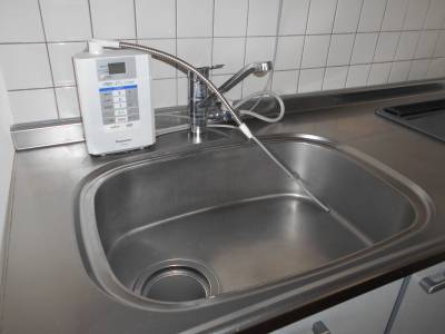アルカリイオン整水器　食洗機設置可