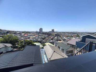 天気がいい日は富士山が見えますよ！