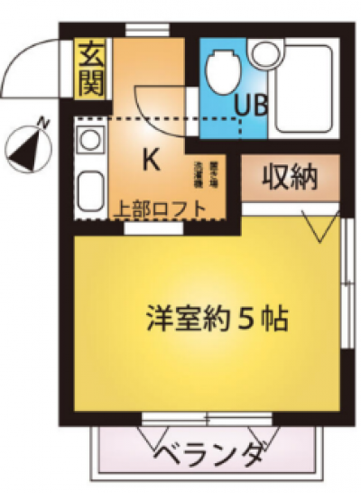 部屋によって多少の間取りの差異がございます