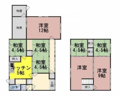 広々7LDKの間取り