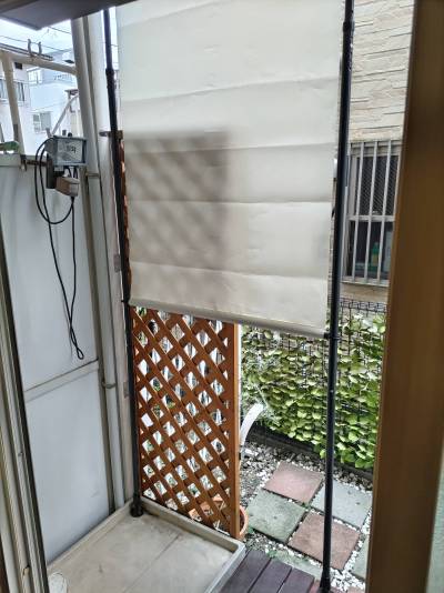 室外洗濯機置き場