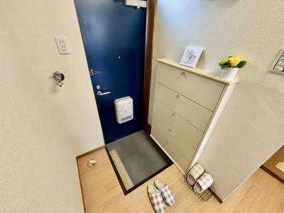 玄関の靴収納もバッチリ