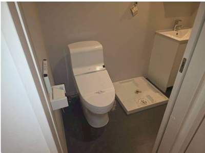 ウォシュレット付きトイレです