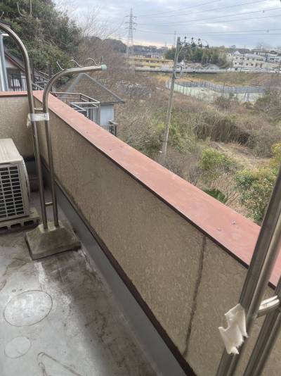 2階　ベランダです。見晴らしがいいです。