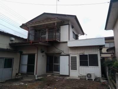 家屋裏手