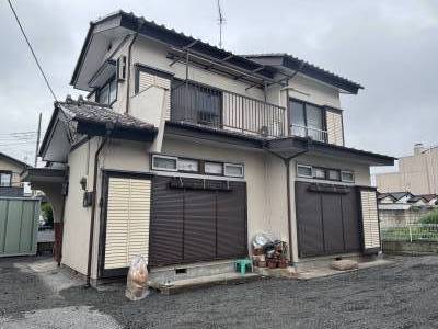 過去に外壁塗装してありそうです