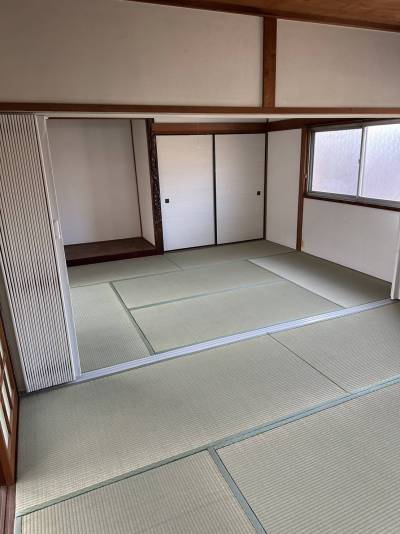 きれいな２間続きの和室！パーティーなどにも使えます！