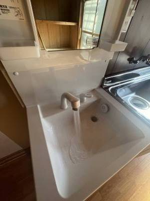 お湯の出るシャンプードレッサー