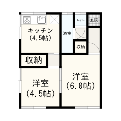 使いやすい間取りです