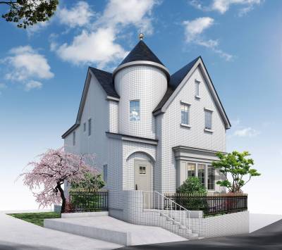 【日当たりの良い高台の一軒家】 【日当たりの良い高台の一軒家】