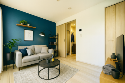 高速インターネット無料、CATV無料、アクセントクロス