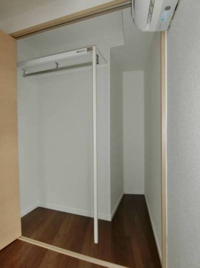 うれしい大型クローゼット