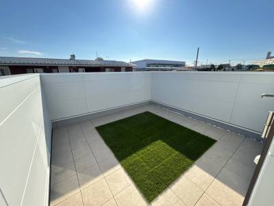 周囲に高い建物がないため、とても開放的♪