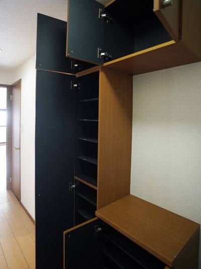 シューズボックス、たっぷり収納できます