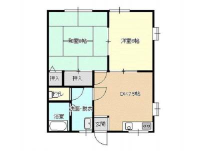 収納付きの2DKです♪