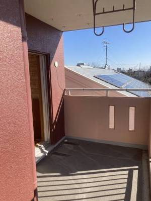 南側バルコニー