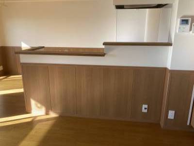 LDKキッチン対面＆ガスコンセント