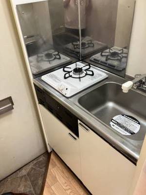 ガスコンロ付きキッチン
