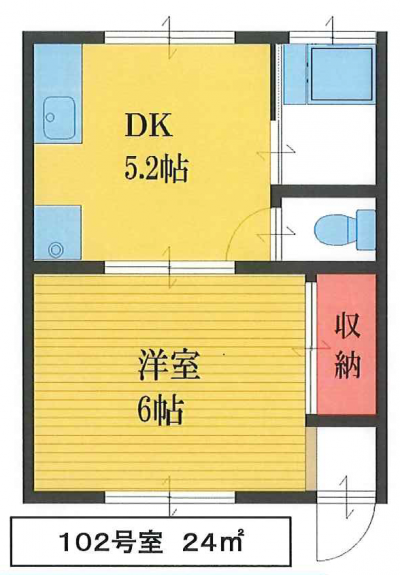 ※玄関の位置は左側です
※間取り図を作成依頼中です