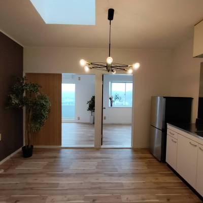 使いやすい間取りです！
(玄関からお部屋側の様子)