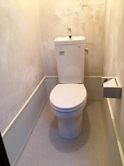 洋式トイレを新しくしました。