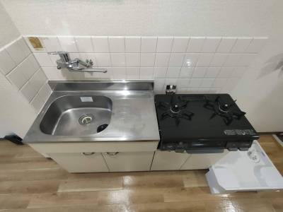 キッチンは安心のシングルレバーです。