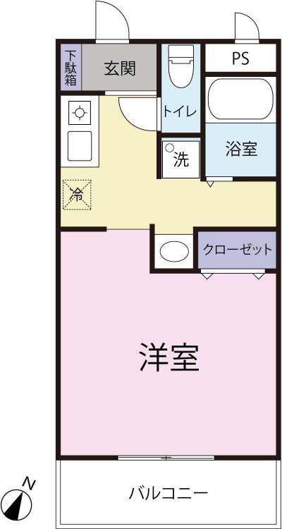 南東向きの7帖洋室、独立したキッチン、収納も豊富です♪