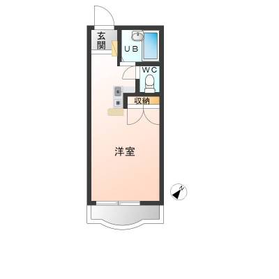 埼玉県ふじみ野市 セイコーガーデンふじみ野201の間取り図