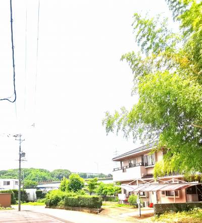 緑や風を感じる場所です♪可児川もすぐそばです！