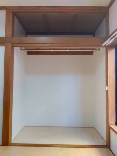 洋室のクローゼットです。