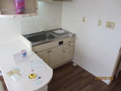 新設の人気のIH付き♪
室内に洗濯機置き場もあります。