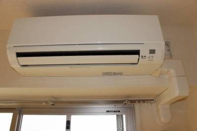 エアコン付です。