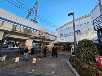 最寄りの目黒線の不動前駅