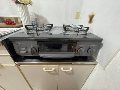新品2口ガスコンロ