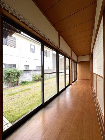 縁側のある物件です