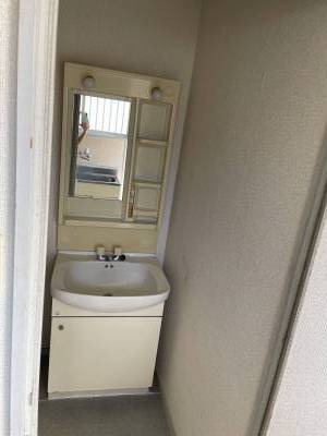 洗面化粧台です。