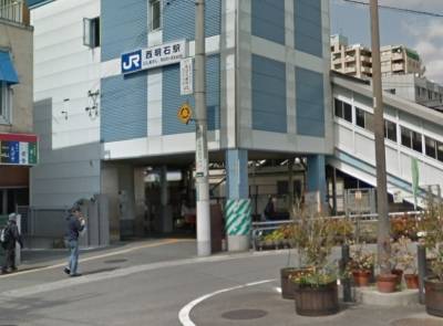 ＪＲ西明石駅まで、210ｍ