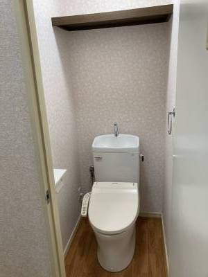 トイレはウォシュレット付いてます。