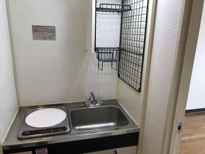 キッチンはＩＨなので火を使わず安心です！