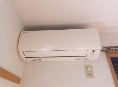 エアコンつきです。